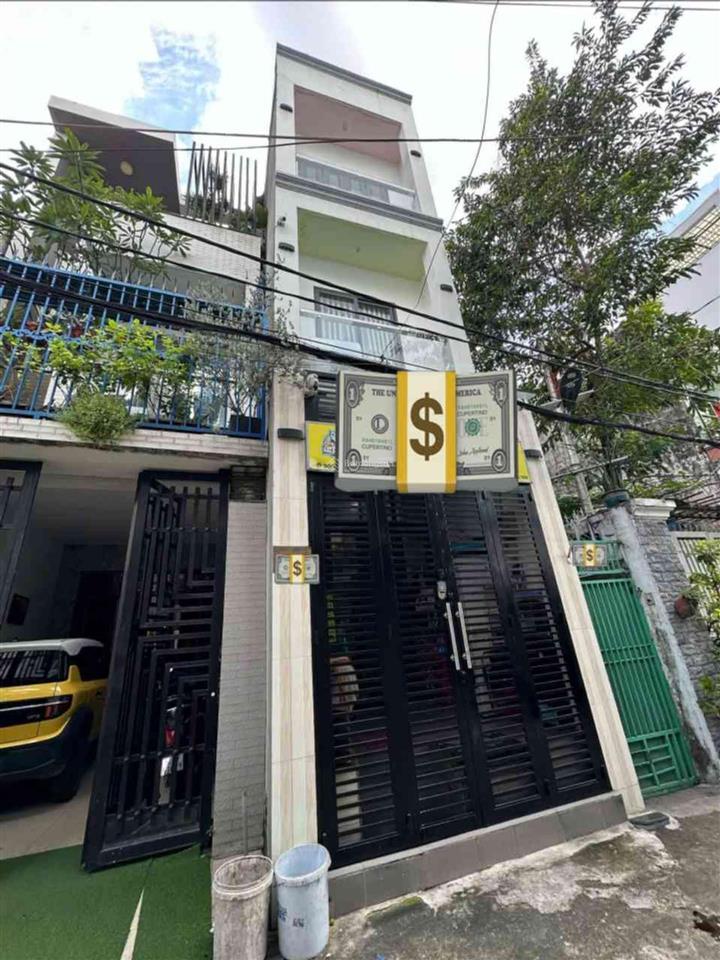 Bán nhà nguyễn văn lượng  xe hơi đậu trước nhà  siêu thị lotte gò vấp & khu citiland 4pn