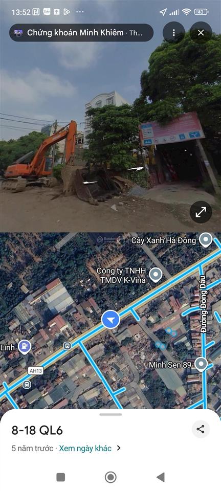 Bán đất mặt tiền quốc lộ 6, 14 tỷ vnd, 100.6m2, đất kinh doanh,hàng hiếm tại giá tốt