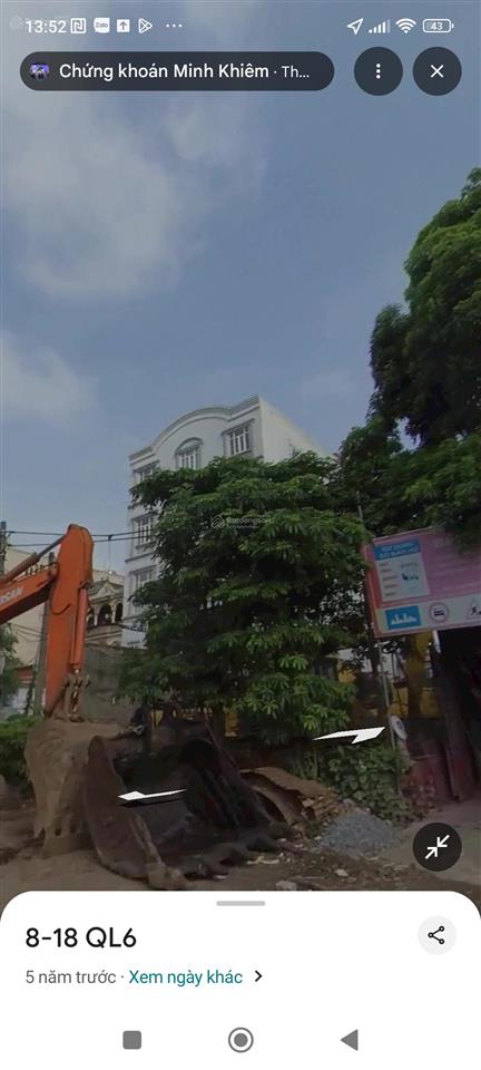 Bán đất mặt tiền quốc lộ 6, 14 tỷ vnd, 100.6m2, đất kinh doanh,hàng hiếm tại giá tốt
