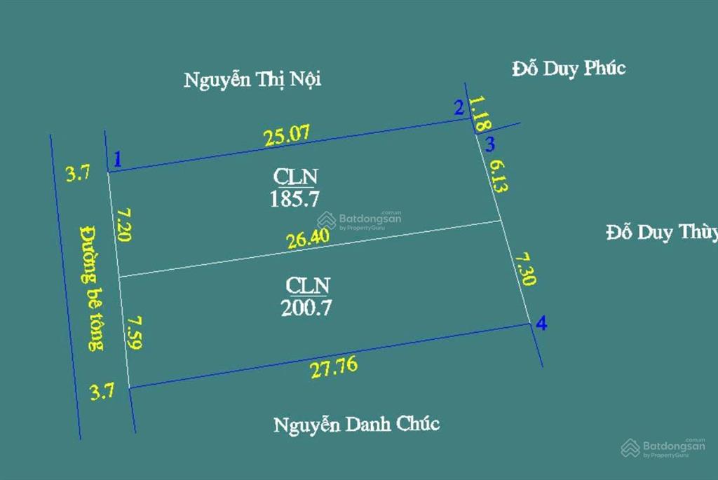 Bán đất tại ngã 3 chợ cống, đường 6, tiên phương, 6,623 tỷ, 200.7 m2