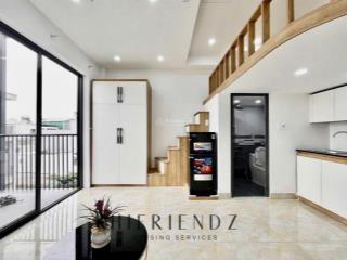 Cho thuê căn duplex ban công ngay nguyễn thái sơn