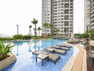 Cho thuê căn hộ 2pn tầng cao, 81m2 tại the infiniti riviera point, 20 triệu vnd, miễn phí quản lí