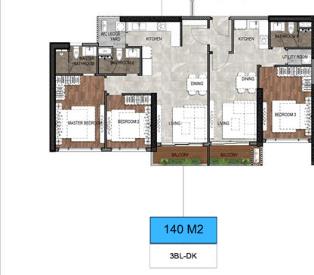 Greenhouse đẹp the infiniti riviera point đã xuất hiện! 140m2, 3pn 3wc, trần cao 5,8m