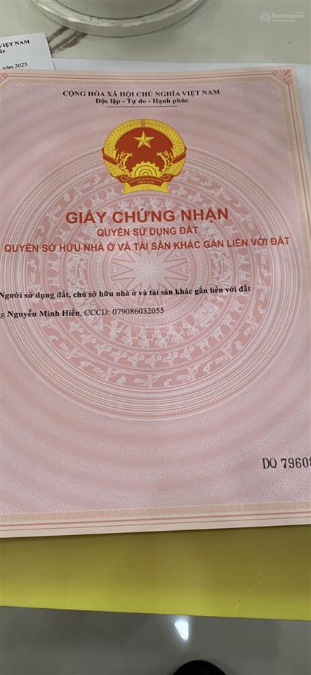 Bán gấp đất tại đường tây hòa 5, xã hưng thịnh, trảng bom, đồng nai, 4,4 tỷ, 96m2
