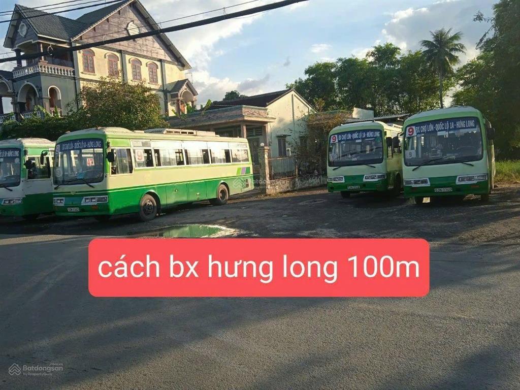Đất thổ cư xã hưng long đường xe tải
