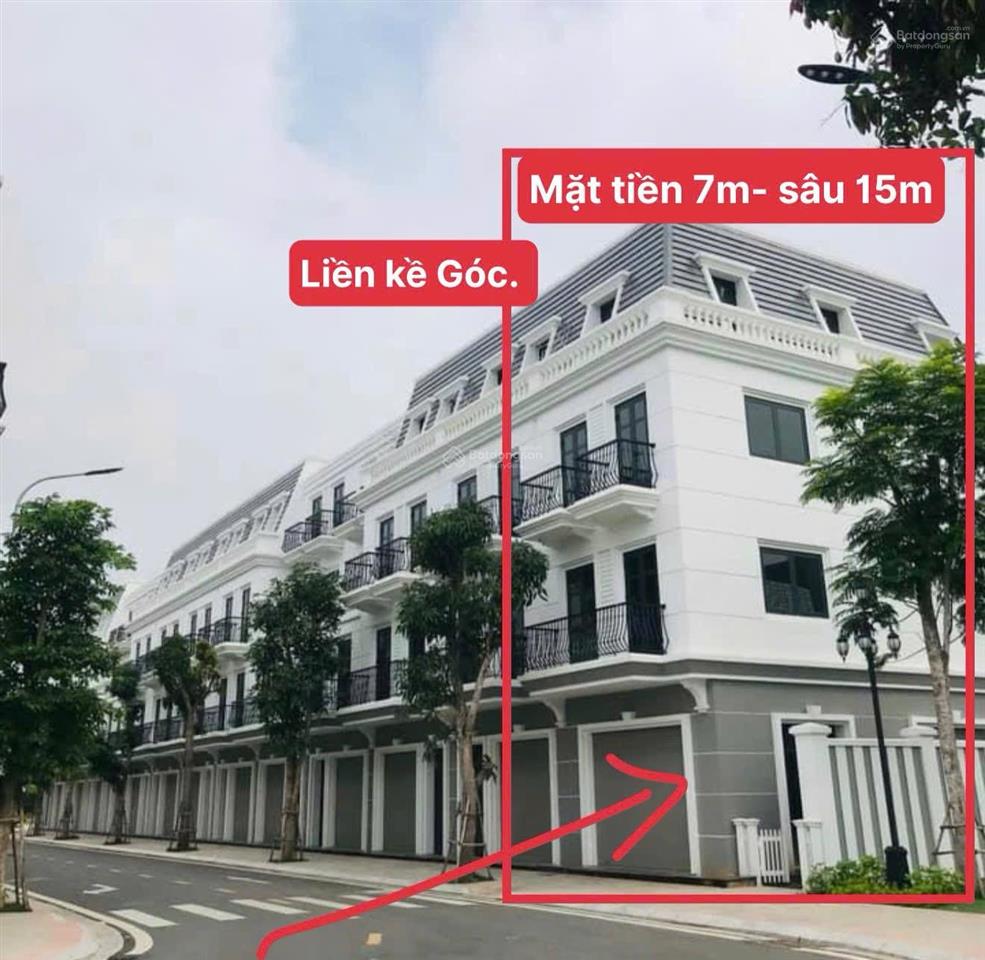 Cần bán liền kề góc vuông vắn 105m2  giá 8,5 tỷ. sổ đỏ sang tên trong ngày