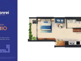 Monrei saigon 1pn 35m2 giá 1,58 tỷ | thanh toán 15% đến khi nhận nhà  0777 928 *** mr. đức huy