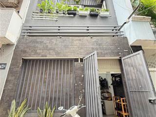 Nhà hẻm xe hơi bùi đình tuý, 3 tầng, 4 phòng, hoàn công đủ, khu dân trí an ninh, 9tỷ4