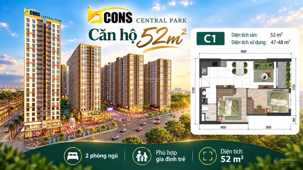 135 triệu sở hữu căn 2pn kèm nội thất cao cấp, chiết khấu lên tới 8,5%, và 0% lãi suất, sổ lâu dài