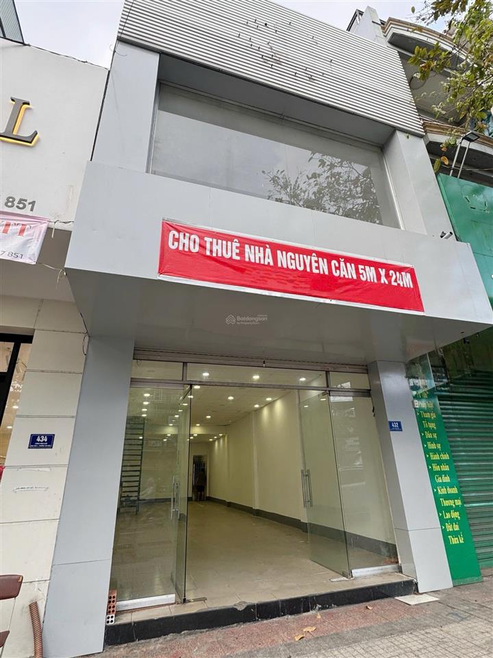 5x24 cho thuê nhà mặt tiền đường đồng khởi phường tam hiệp
