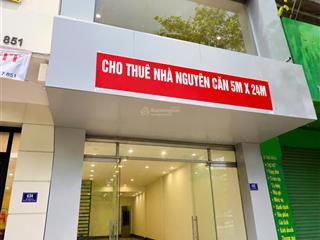 5x24 cho thuê nhà mặt tiền trung tâm p. tam hiệp  đồng khởi