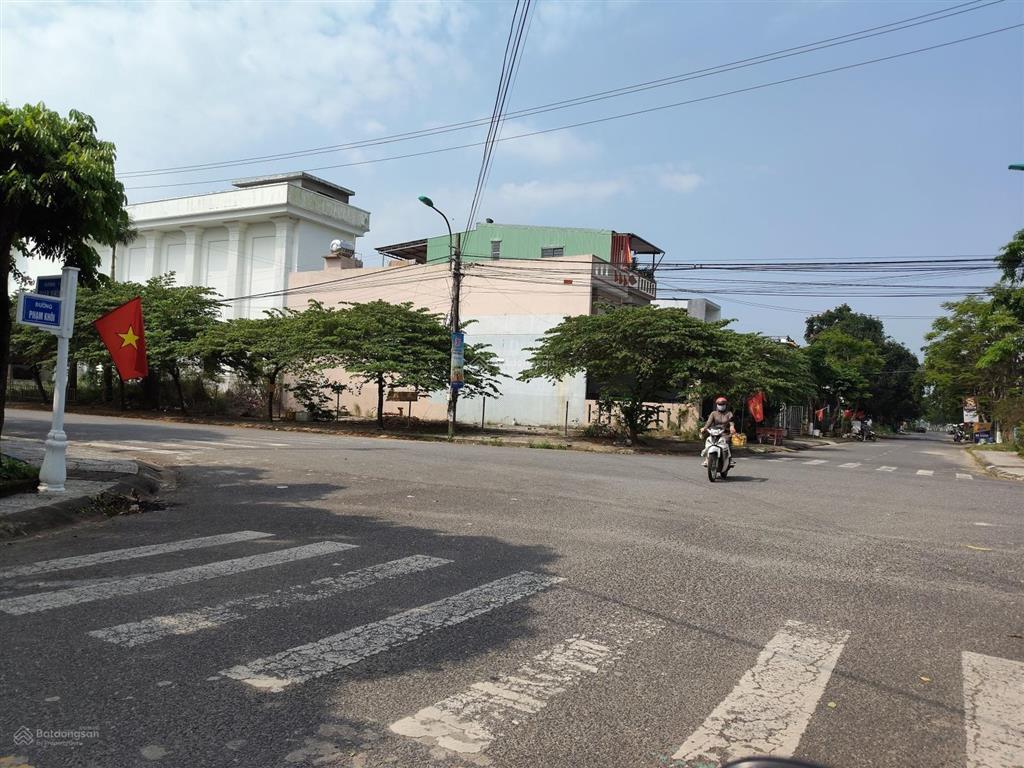 Đất chợ vĩnh điện, dt 127.5m2, giá 2.1 tỷ bằng lô đất bê tông điện nam, đường 7.5m, thoáng 2 mặt