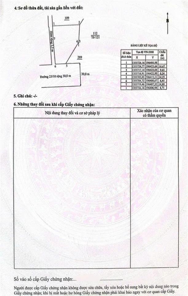 Siêu phẩm lô góc 2 mặt tiền trục đường huyết mạch 23/10. 285m2 giá 8.6 tỷ