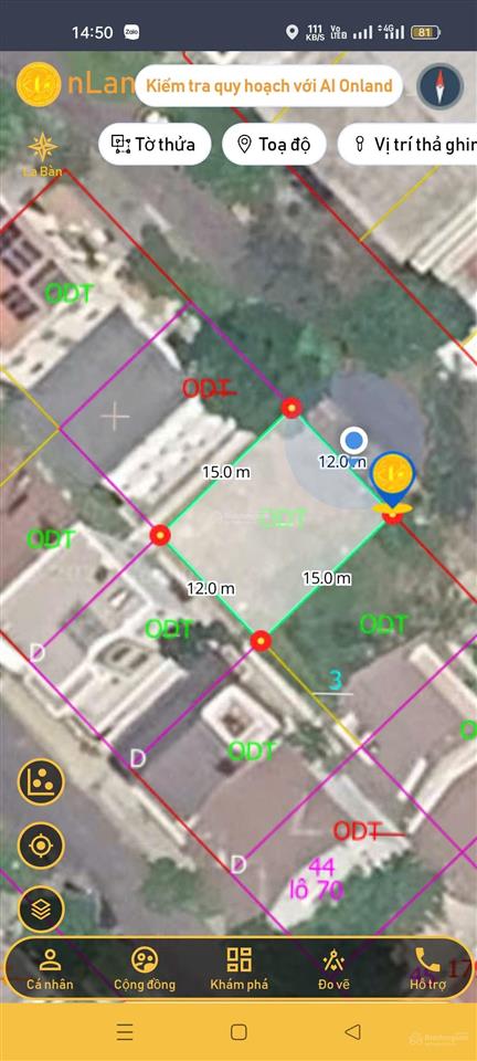 Bán đất nền dự án tại lô 6  lkr, khu đô thị biển an viên, 17,9 tỷ, 180m2, view đẹp