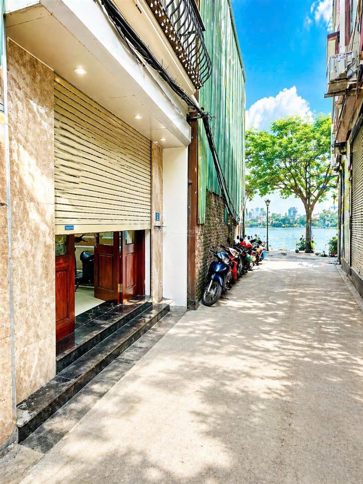 Linh đàm! nhà 1 bước ra mặt phố 5 tầng view hồ linh đàm đẹp long lanh giá chỉ 8,9 tỷ ful