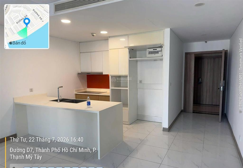 Cho thuê nội thất cơ bản 2pn 2wc view sông 32tr/tháng sunwah pearl