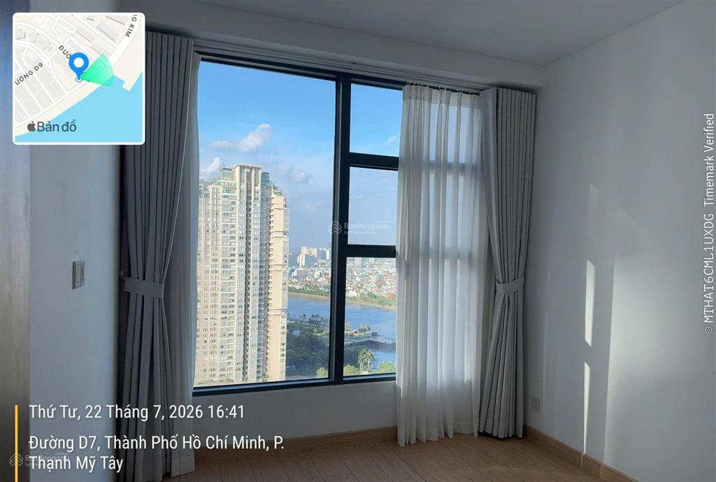 Cho thuê nội thất cơ bản 2pn 2wc view sông 32tr/tháng sunwah pearl