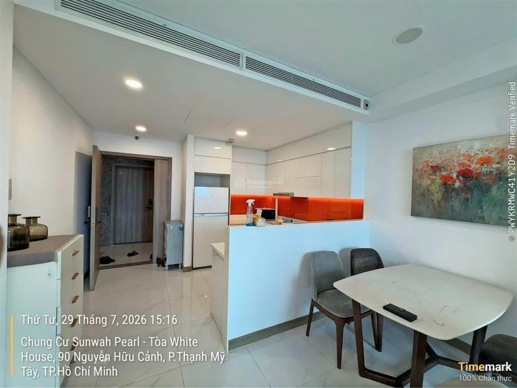Cho thuê 1pn sunwah pearl nguyễn hữu cảnh bình thạnh 55m2 full nội thất
