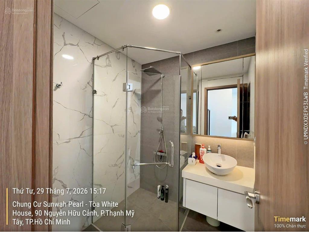Cho thuê 1pn sunwah pearl nguyễn hữu cảnh bình thạnh 55m2 full nội thất
