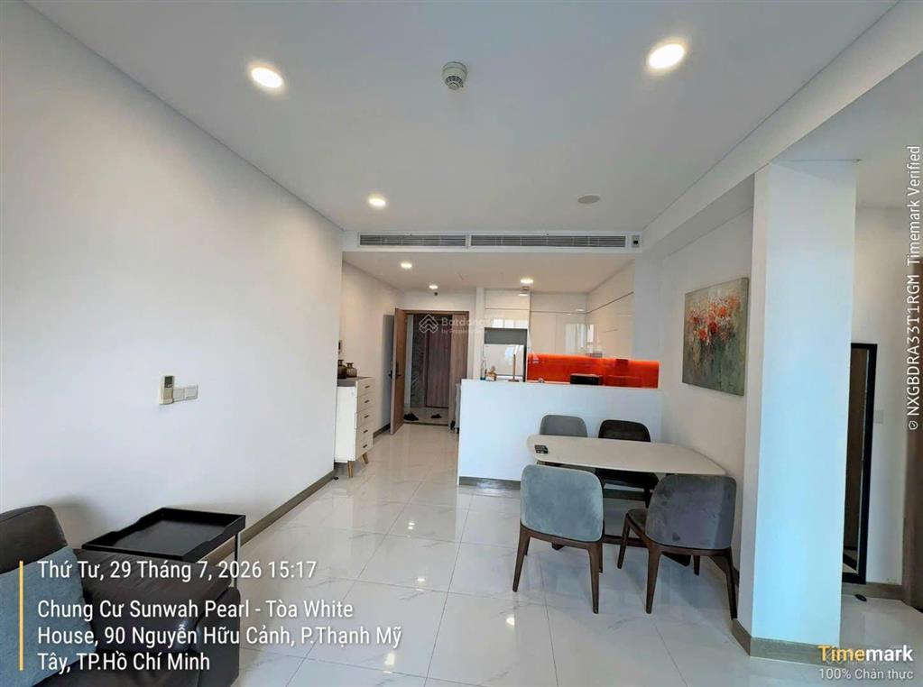 Cho thuê 1pn sunwah pearl nguyễn hữu cảnh bình thạnh 55m2 full nội thất