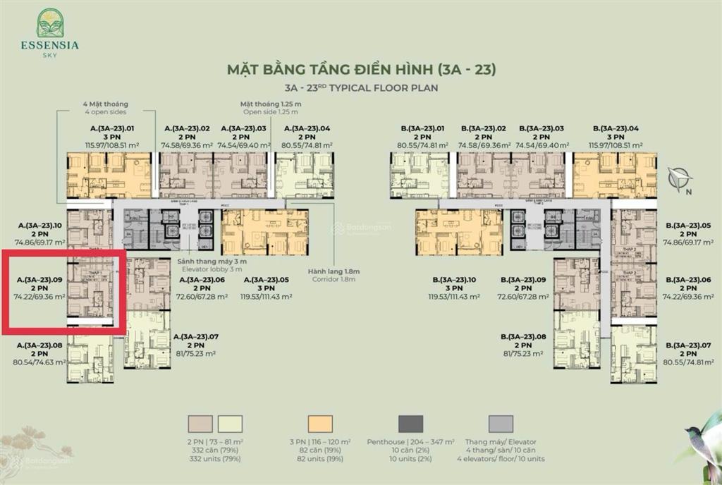 Siêu phẩm 2pn 74m2 essensia sky  view phú mỹ hưng  rẻ thị trường 5.3 tỷ bao trọn phí