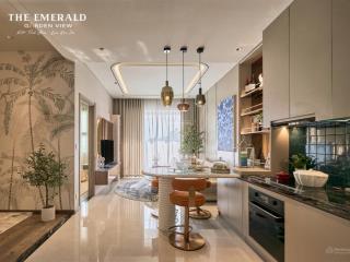 Căn hộ 1pn+1 emerald garden view lê phong 54.4m2, giá 1.996 tỷ, góp hàng tháng 9tr9 cho cdt
