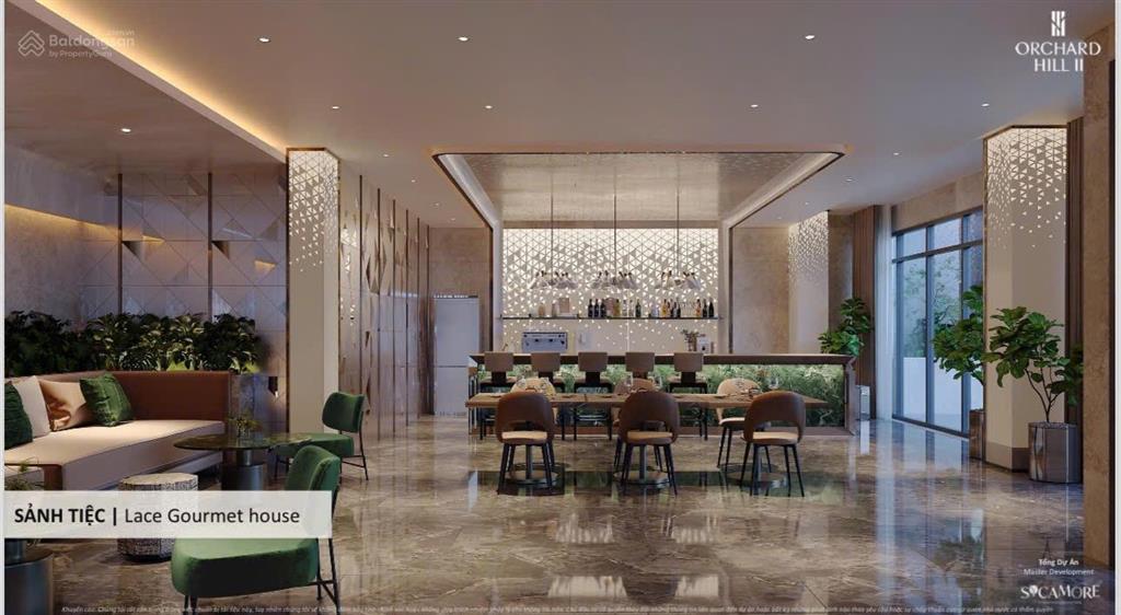 Orchard hill 3pn góc 125m2  view trực diện hồ bơi hướng đông nam giá 5.45 tỷ
