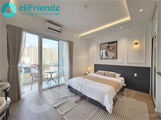 Cho thuê căn 1 phòng ngủ ban công thoáng mát máy giặt riêng ngay học viện hàng không, tân bình