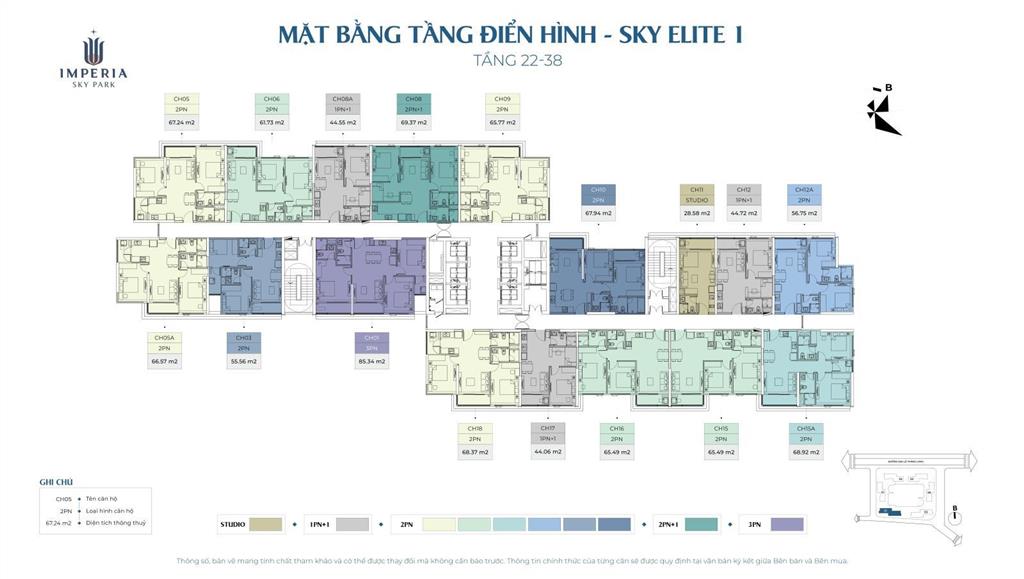 Cắt lỗ 2n2wc sky park cạnh ga metro5, full nội thất liền tường đứng tên ký hđmb trực tiếp với cđt