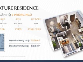 Cắt lỗ 2n2wc sky park cạnh ga metro5, full nội thất liền tường đứng tên ký hđmb trực tiếp với cđt