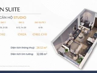 Cần bán studio 28.17m2 da sky park cạnh ga metro5, ký hdmb trực tiếp với cdt, full nội thất