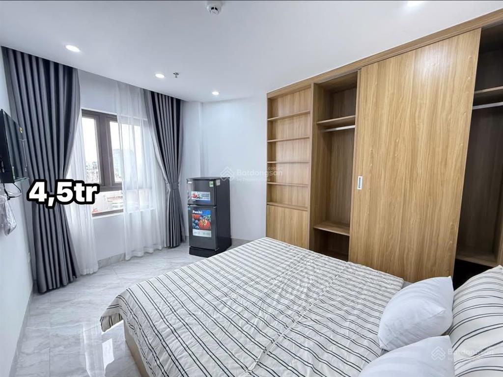 Cho thuê studio gần aeon mall long biên thang máy full nội thất từ 4,5 triệu/tháng