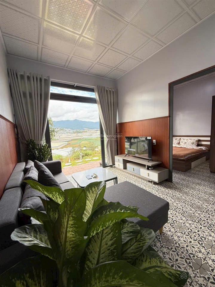Chỉ 4,6 tỷ sở hữu nhà sân vườn 500m², view trọn núi langbiang, chill chuẩn đà lạt