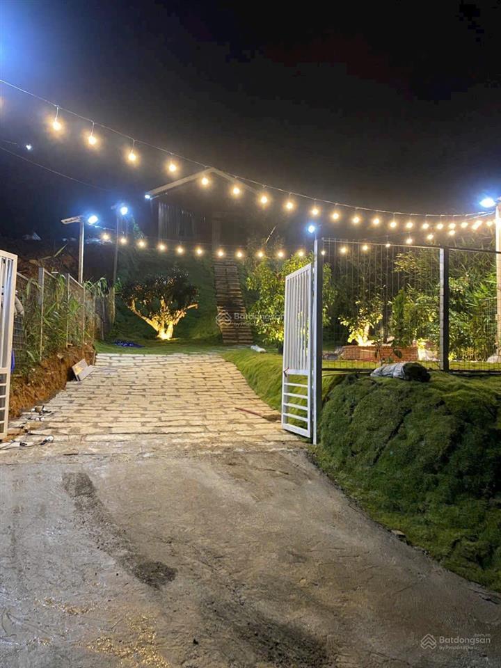 Chỉ 4,6 tỷ sở hữu nhà sân vườn 500m², view trọn núi langbiang, chill chuẩn đà lạt
