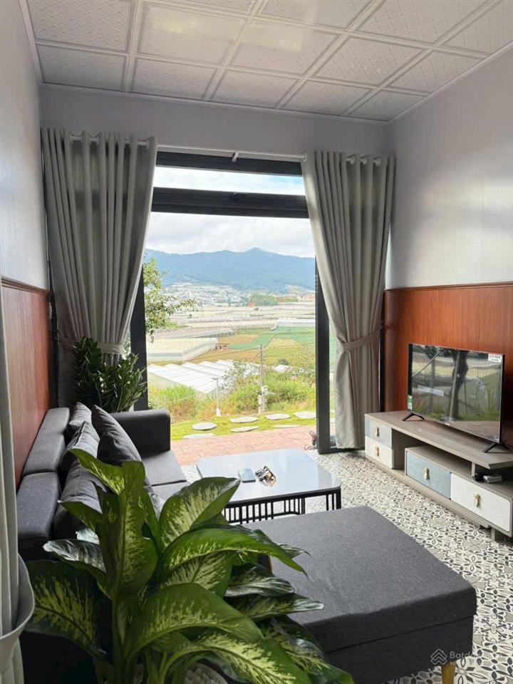 Chỉ 4,6 tỷ sở hữu nhà sân vườn 500m², view trọn núi langbiang, chill chuẩn đà lạt
