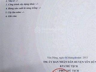 Bán 1100m2 đất tại tiền phong yên dũng bắc giang cũ ( bắc ninh mới ) cách tỉnh lộ 284 chỉ 50m