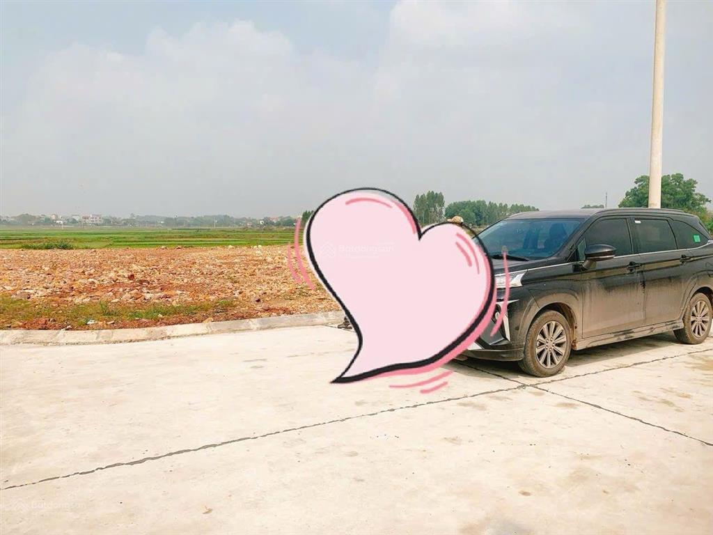 Chỉ hơn 1 tỷ có ngay lô góc 2 mặt tiền đất đấu giá tại thôn hạ xã an dương tân yên bắc giang cũ