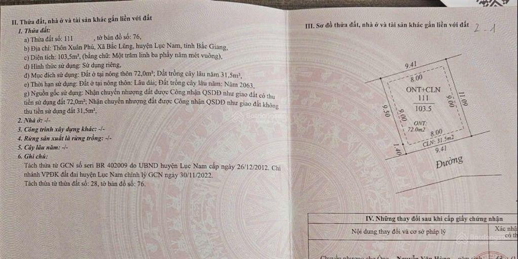Chỉ 350 triệu sở hữu ngay lô đất gần 2 khu công nghiệp tại bắc giang