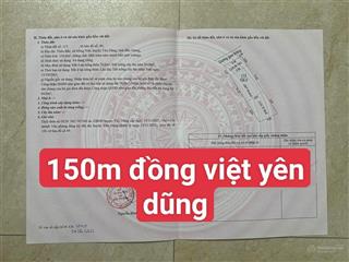 Chủ cần tiền cắt giá sâu lô 150m gần kcn đồng phúc yên dũng bắc giang