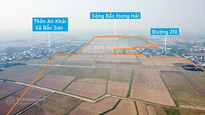 Mở bán ccn bắc sơn 1 và 2 dt từ 5000m2| gần cao tốc hn  hải phòng, cp thấp hơn kcn tt chỉ 2,6tr/m²