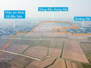 Mở bán ccn bắc sơn 1 và 2 dt từ 5000m2| gần cao tốc hn  hải phòng, cp thấp hơn kcn tt chỉ 2,6tr/m²