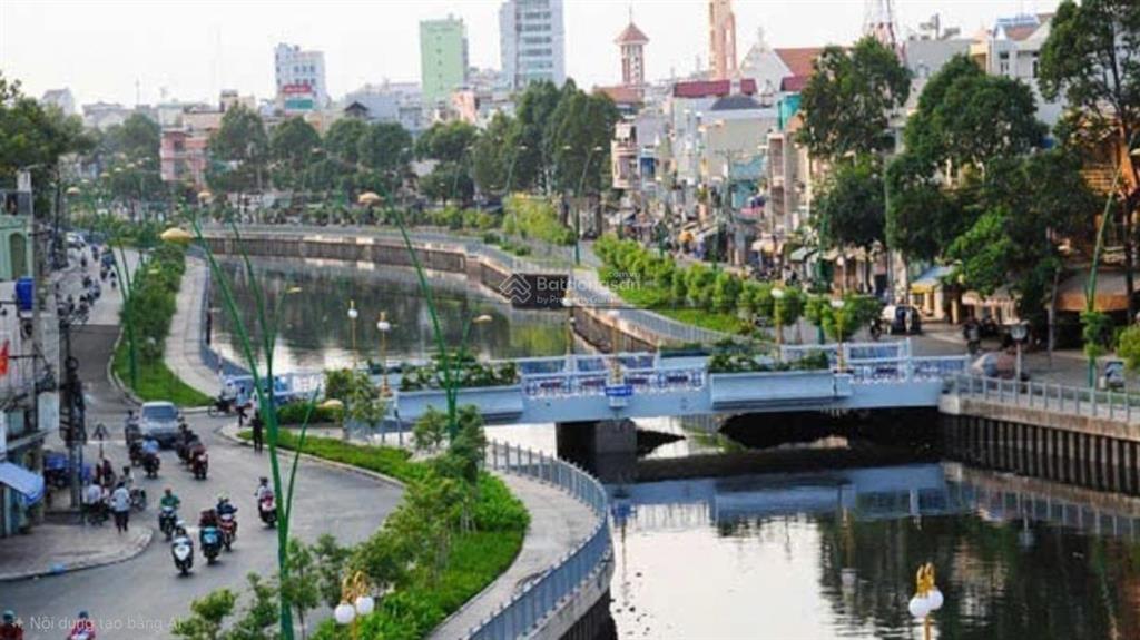 Mặt tiền trần quang khải q1, 283m2, 2 mặt tiền, mt phía sau hoàng sa, rất hiếm, 70 tỷ