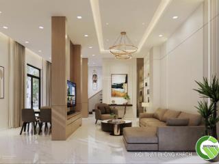 Bán nhà phố thương mại nguyễn văn tiết  5 x 20  3 tầng st trước sau  giá 6,118 tỷ