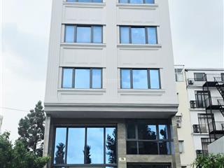 Tòa nhà dt 8x20m, hầm 7 tầng khu đảo kim cương q2 cho thuê. thang máy, máy lạnh, pccc. giá 145tr
