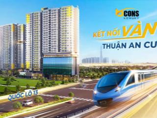 Căn hộ 3pn 2wc bcons sky | sở hữu ngay chỉ 5% suất đầu tư có hạn từ chủ đầu tư