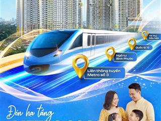 Chỉ từ 2.9 tỷ full (vat)! sở hữu căn hộ 2pn2wc cách hàng xanh chỉ 20 phút!