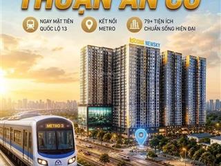 Căn hộ mặt tiền quốc lộ 13 đối diện metro  cam kết thuê 15tr/tháng