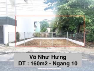 Bán đất 160m2 tại võ như hưng, mỹ an, q.ngũ hành sơn, giá tốt 22,5 tỷ tl