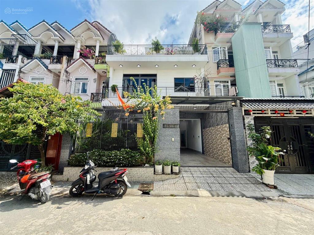 Bán biệt thự mini ngang 8m có ô tô đậu trong nhà chỉ 12 tỷ 5 ngay gần chợ vườn lài
