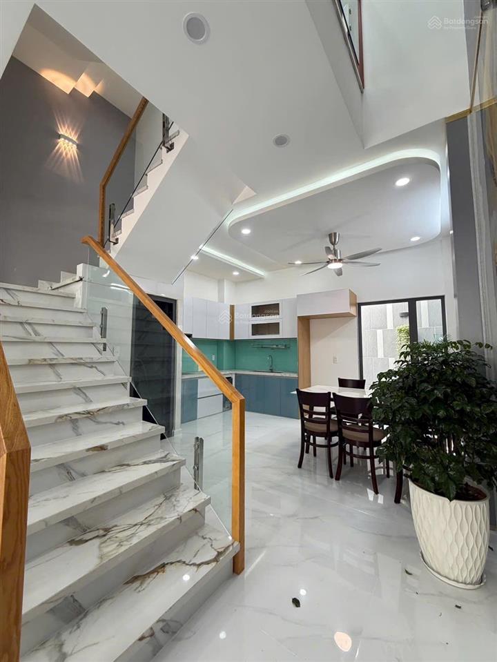 Bán nhà mới xây 1 trệt 2 lầu đường 12m vị trí đẹp p. thạnh xuân chỉ 4.79 tỷ
